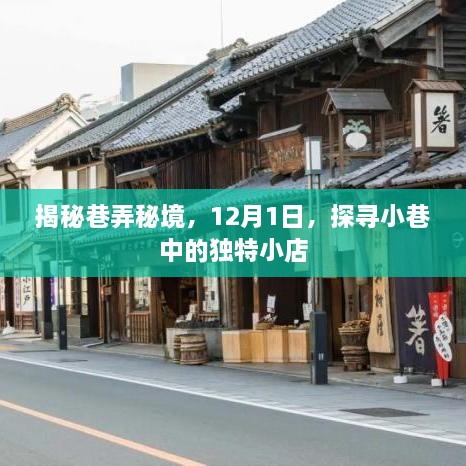 探寻巷弄秘境，12月1日揭秘小巷独特小店之旅