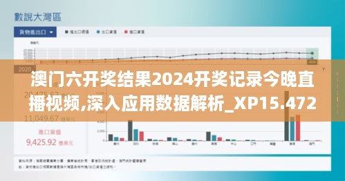 澳门六开奖结果2024开奖记录今晚直播视频,深入应用数据解析_XP15.472-1