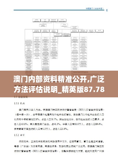 澳门内部资料精准公开,广泛方法评估说明_精英版87.781-4