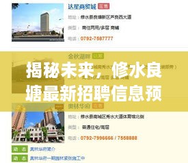 揭秘未来，修水良塘最新招聘趋势预测（2024年展望）