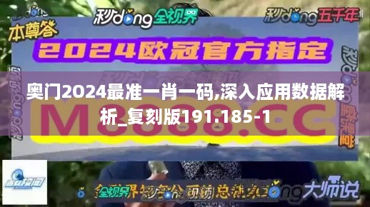 奥门2O24最准一肖一码,深入应用数据解析_复刻版191.185-1