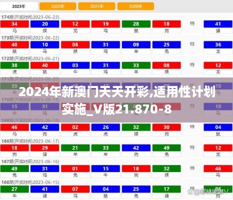 2024年新澳门天天开彩,适用性计划实施_V版21.870-8