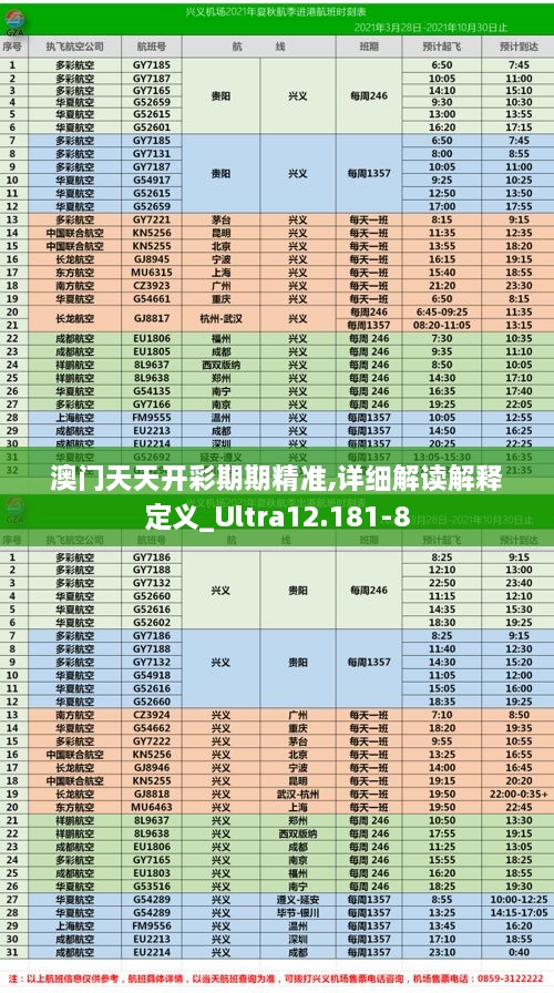 澳门天天开彩期期精准,详细解读解释定义_Ultra12.181-8