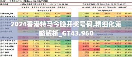 2024香港特马今晚开奖号码,精细化策略解析_GT43.960