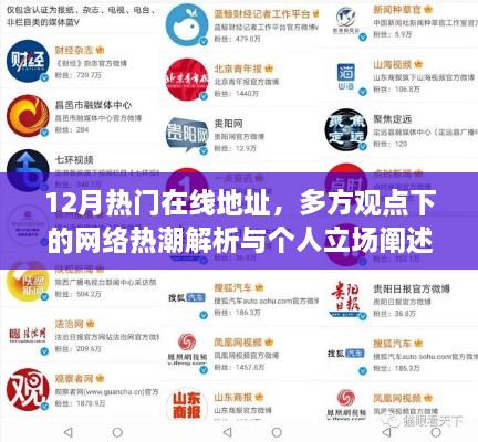 12月网络热潮解析与个人立场阐述，多方观点下的在线地址热议