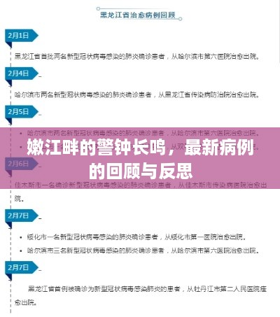 嫩江畔警钟长鸣，最新病例回顾与反思