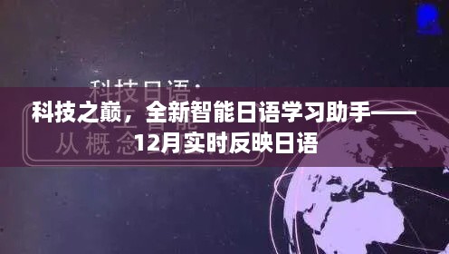 科技之巅，全新智能日语学习助手——实时反映日语学习动态