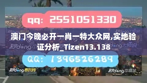 澳门今晚必开一肖一特大众网,实地验证分析_Tizen13.138