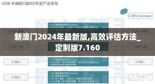 新澳门2024年最新版,高效评估方法_定制版7.160