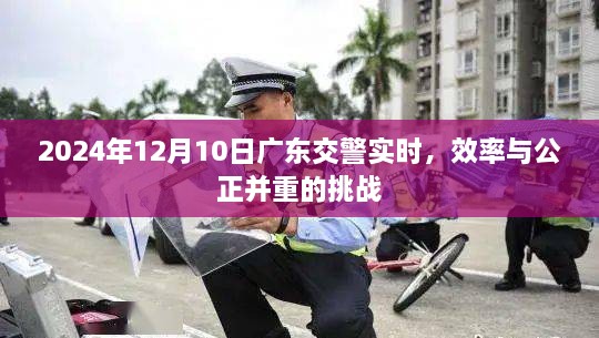 广东交警实时挑战，效率与公正的融合于2024年12月10日