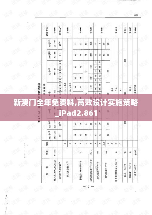 新澳门全年免费料,高效设计实施策略_iPad2.861