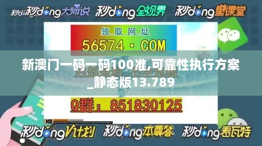 新澳门一码一码100准,可靠性执行方案_静态版13.789