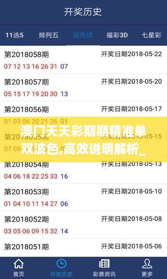 澳门天天彩期期精准单双波色,高效说明解析_安卓5.233