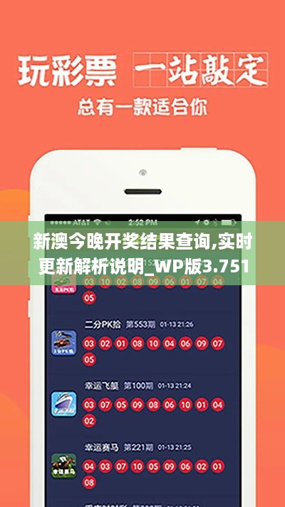 新澳今晚开奖结果查询,实时更新解析说明_WP版3.751