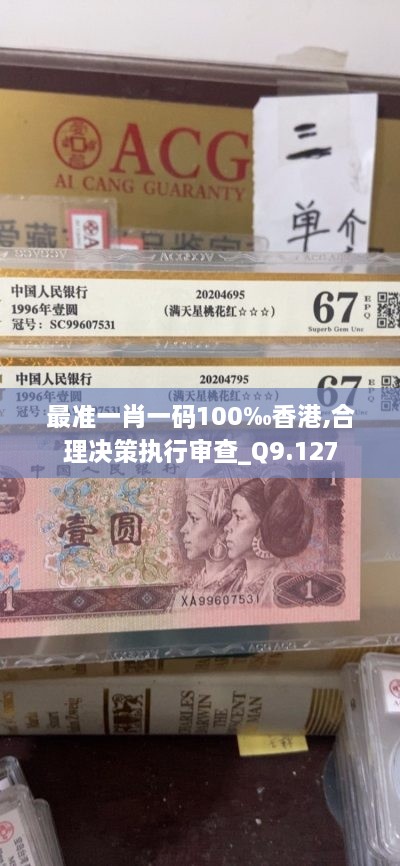 最准一肖一码100‰香港,合理决策执行审查_Q9.127