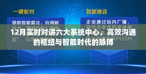 智能时代下的高效沟通枢纽，十二月实时对讲六大系统中心