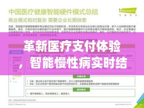 智能慢性病实时结算系统革新医疗支付体验重磅发布