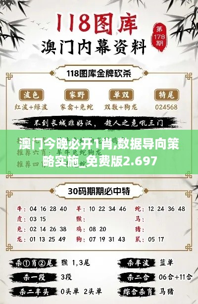 澳门今晚必开1肖,数据导向策略实施_免费版2.697