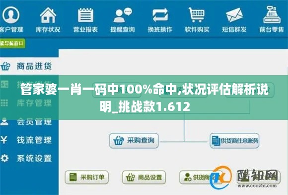 管家婆一肖一码中100%命中,状况评估解析说明_挑战款1.612