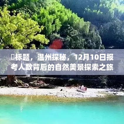 温州探秘，探寻报考人数背后的自然美景探索之旅