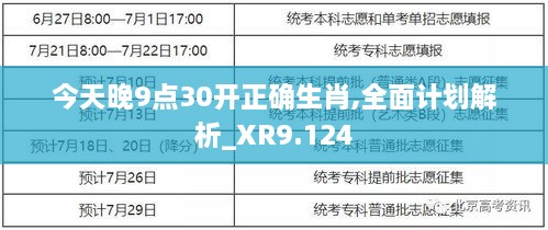 今天晚9点30开正确生肖,全面计划解析_XR9.124