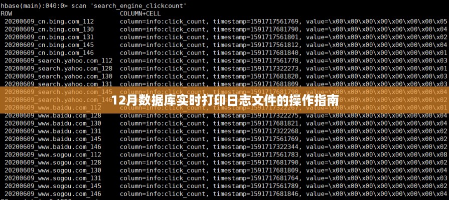 数据库实时打印日志文件的操作指南（12月版）