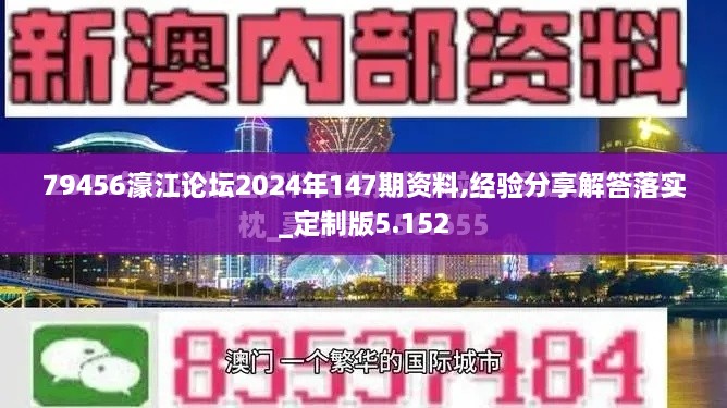 79456濠江论坛2024年147期资料,经验分享解答落实_定制版5.152