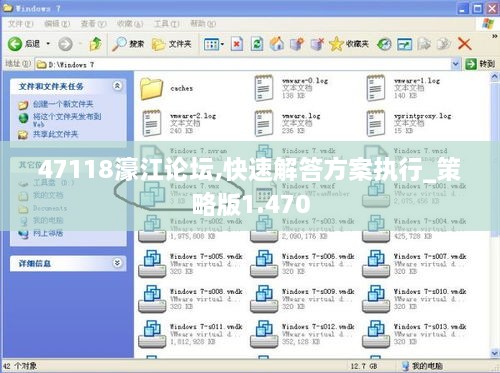 47118濠江论坛,快速解答方案执行_策略版1.470