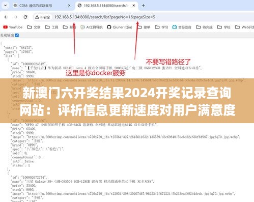 新澳门六开奖结果2024开奖记录查询网站：评析信息更新速度对用户满意度的影响