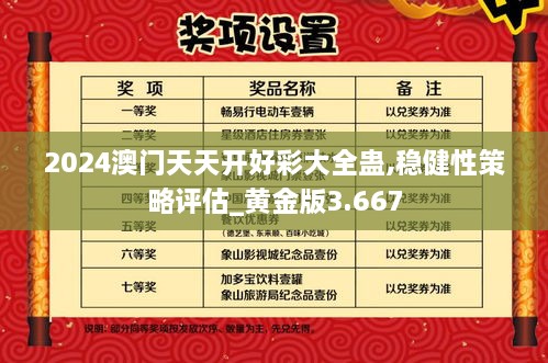 2024澳门天天开好彩大全蛊,稳健性策略评估_黄金版3.667