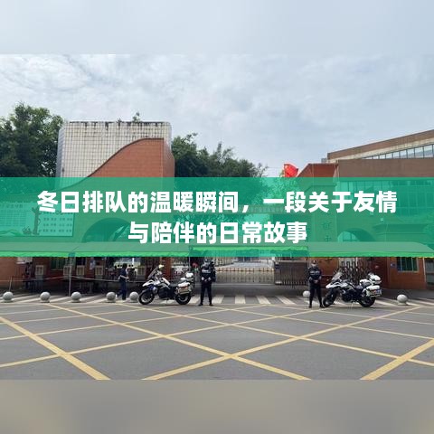 冬日排队中的温情与友情陪伴时刻