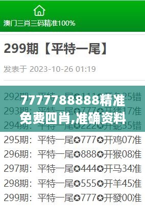 7777788888精准免费四肖,准确资料解释定义_苹果款4.317