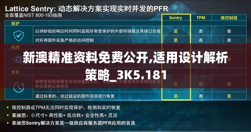 新澳精准资料免费公开,适用设计解析策略_3K5.181