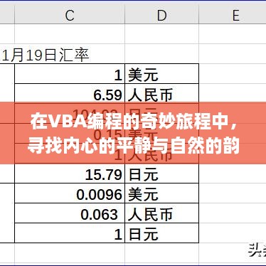 VBA编程之旅，计算器与美景的和谐探索之路