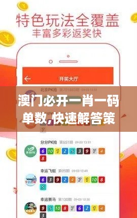 澳门必开一肖一码单数,快速解答策略实施_WP5.321