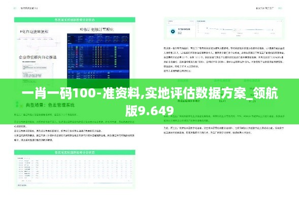 一肖一码100-准资料,实地评估数据方案_领航版9.649