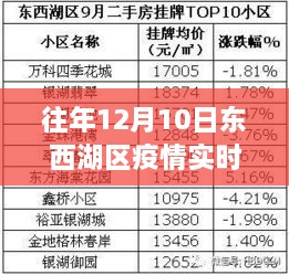 东西湖区疫情实时数据产品全面评测介绍，历年12月10日数据分析