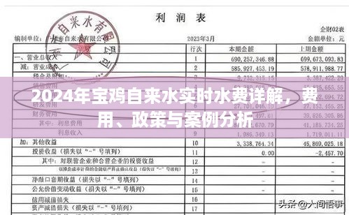 2024年宝鸡自来水实时水费详解，费用、政策与案例分析全攻略