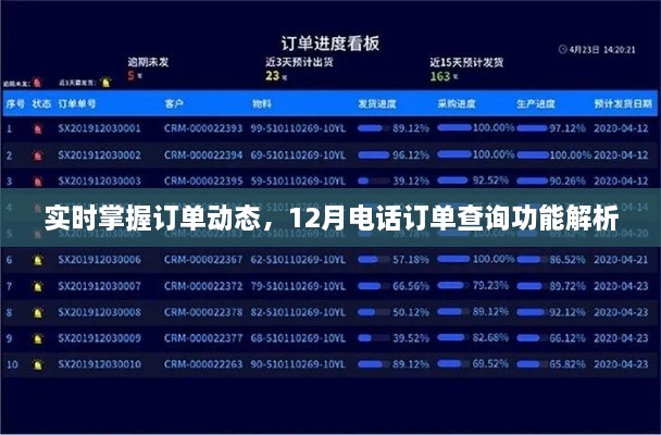 实时掌握订单动态，12月电话订单查询功能详解