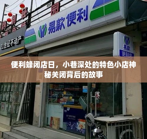 便利蜂闭店背后的故事，小巷特色小店的神秘关闭之旅