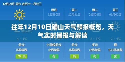 往年12月10日确山天气预报概览及实时天气播报解读