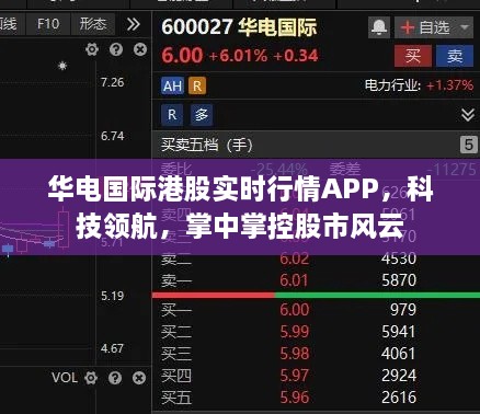 华电国际港股实时行情APP，科技领航，股市风云尽在掌握