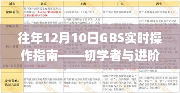 往年12月10日GBS实时操作指南，初学者与进阶用户的综合指南