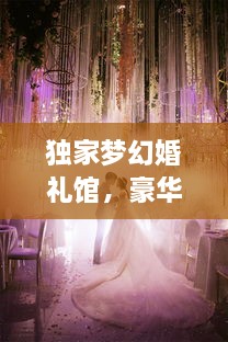 独家梦幻婚礼馆，豪华婚礼现场 梦幻 