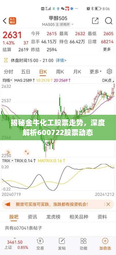 揭秘金牛化工股票走势，深度解析600722股票动态