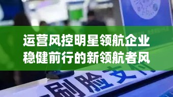 运营风控明星领航企业稳健前行的新领航者风采