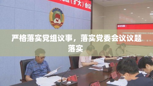 严格落实党组议事，落实党委会议议题落实 