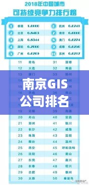 南京GIS公司排名揭秘，专业实力比拼，权威榜单揭晓！