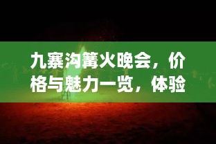 九寨沟篝火晚会，价格与魅力一览，体验独特民俗风情